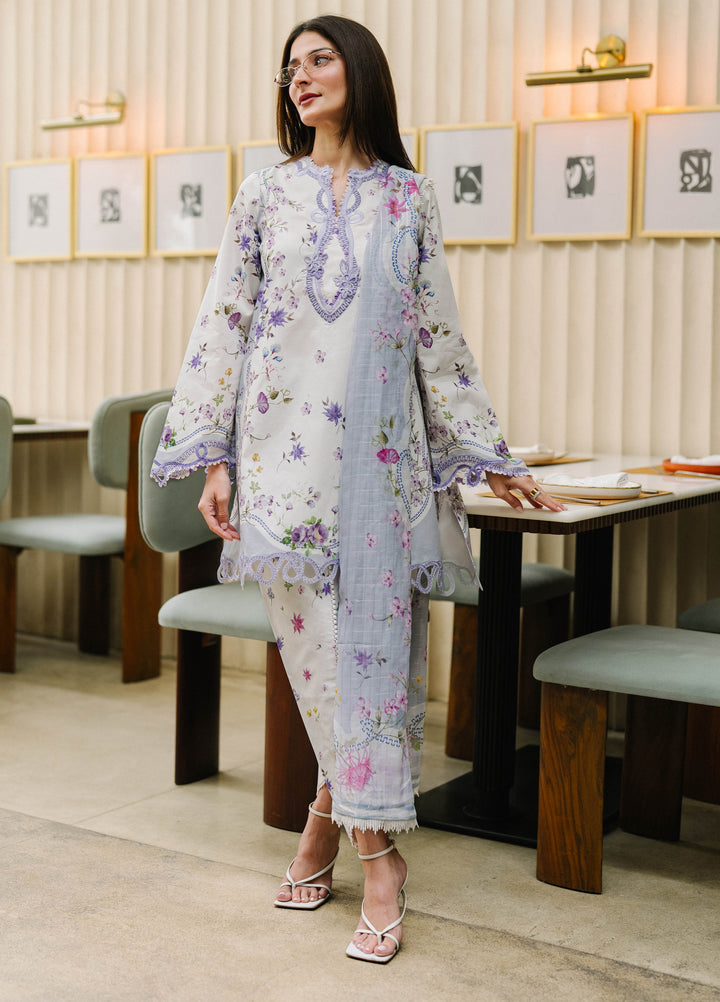 Sable Vogue Women Unstitched Printed Zari jacquard 3 Piece Suit SCUS-05-26 Ayla - Casual Collection