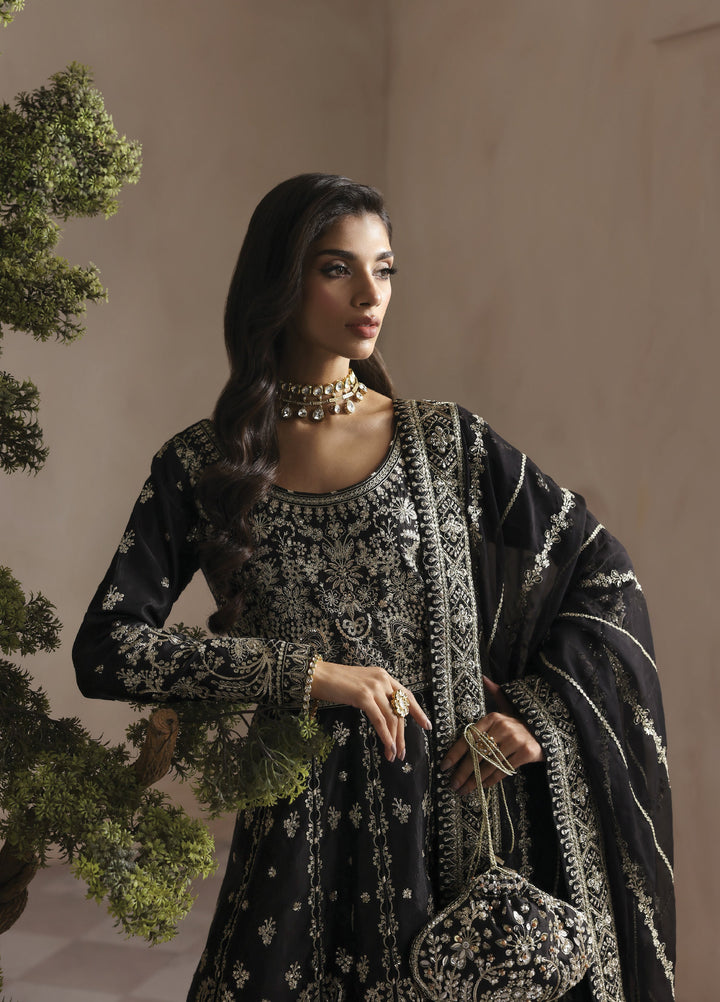 Serica by Gulaal Unstitched Raw Silk Embroidered Suits 3 Piece GL25URC D-SD09-Sorelia - Festive Collection