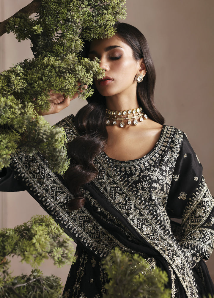 Serica by Gulaal Unstitched Raw Silk Embroidered Suits 3 Piece GL25URC D-SD09-Sorelia - Winter Collection