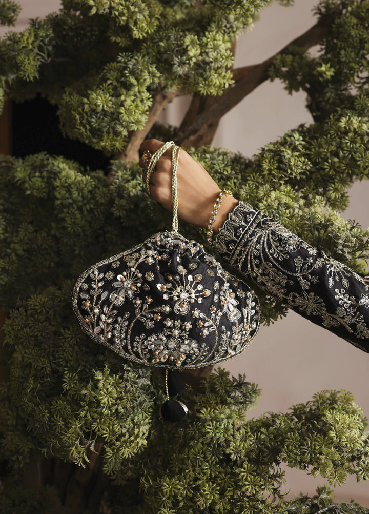 Serica by Gulaal Unstitched Raw Silk Embroidered Suits 3 Piece GL25URC D-SD09-Sorelia - Winter Collection