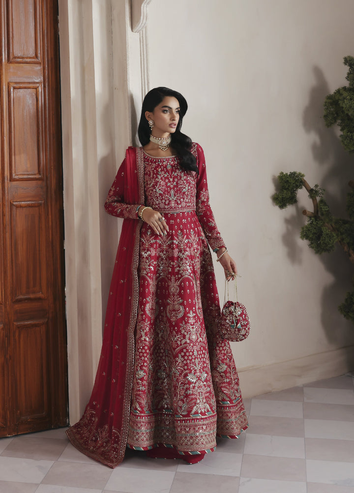 Serica by Gulaal Unstitched Raw Silk Embroidered Suits 3 Piece GL25URC D-SD10 Serosia - Winter Collection