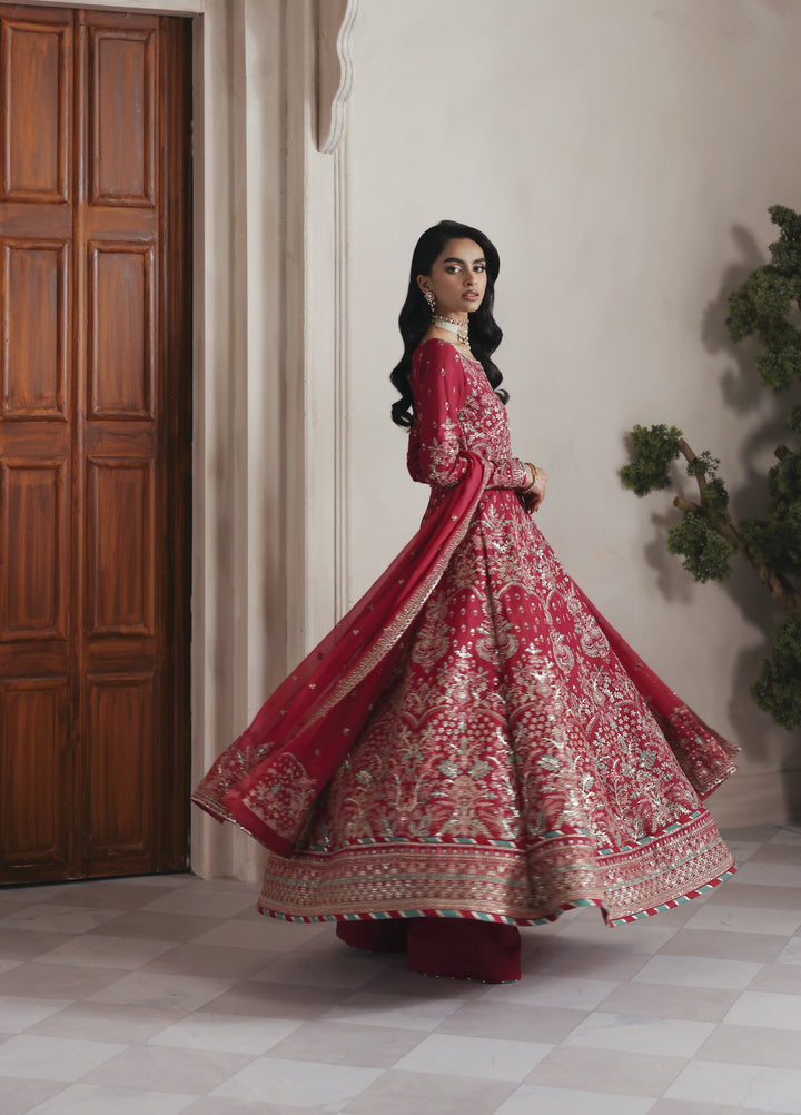 Serica by Gulaal Unstitched Raw Silk Embroidered Suits 3 Piece GL25URC D-SD10 Serosia - Winter Collection