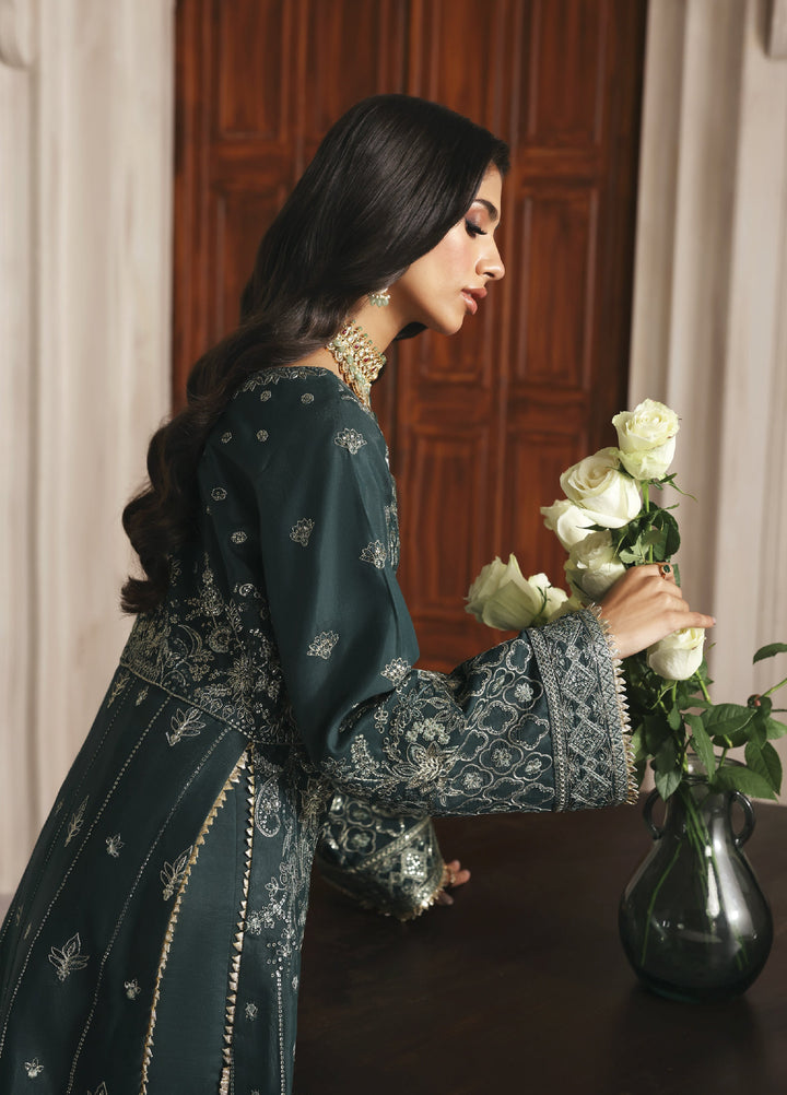 Serica by Gulaal Unstitched Raw Silk Embroidered Suits 3 Piece GL25URC D-SD12 Seraphine - Festive Collection
