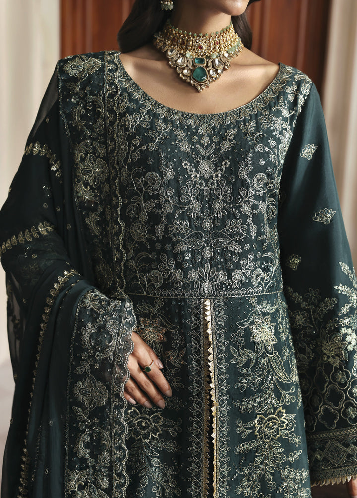 Serica by Gulaal Unstitched Raw Silk Embroidered Suits 3 Piece GL25URC D-SD12 Seraphine - Festive Collection