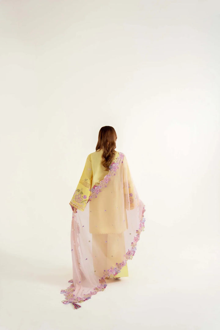 Sable Vogue Unstitched Embroidered Lawn 3 Piece Suit SV26UL SL-01-25-V2 - Summer Collection