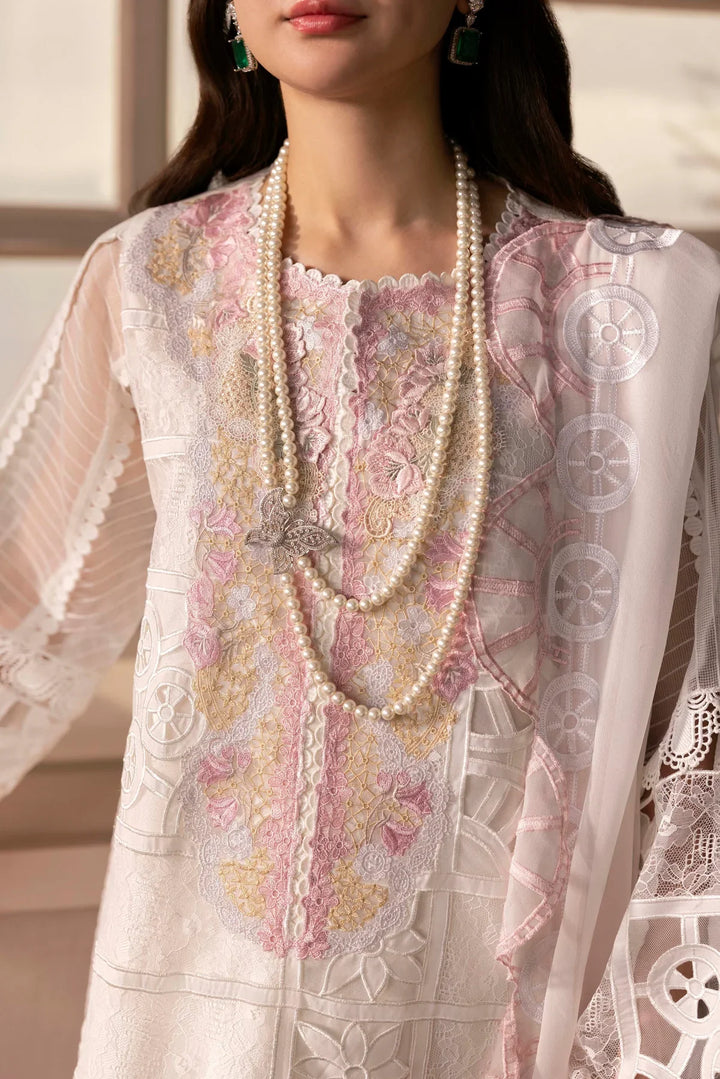 Sable Vogue Unstitched Embroidered Organza 3 Piece Suit SV26UL SL-03-25 - Summer Collection