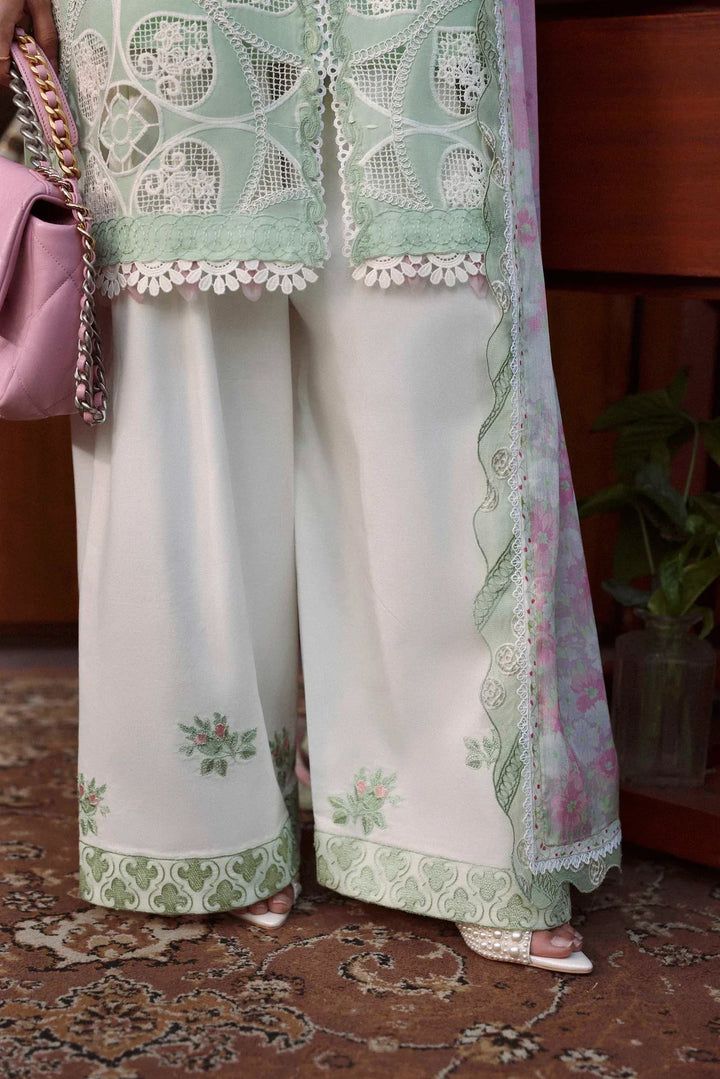 Sable Vogue Unstitched Embroidered Swiss Voile 3 Piece Suit SV26UL SL-06-26 - Summer Collection