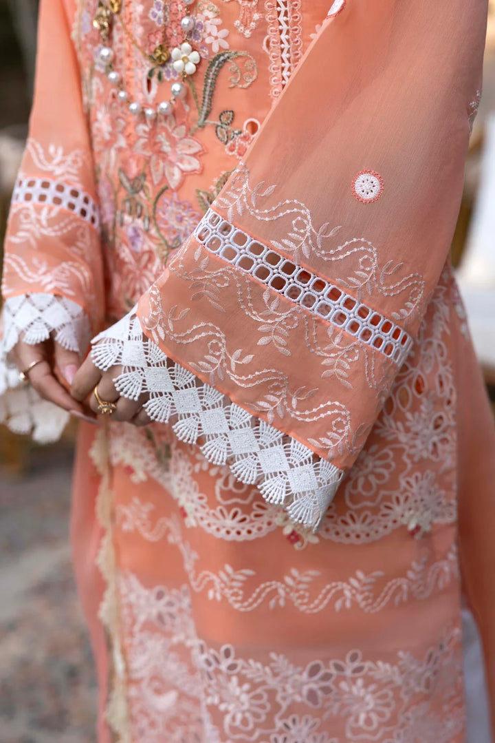 Sable Vogue Unstitched Embroidered Swiss Lawn 3 Piece Suit SV26UL SL-10-25 - Summer Collection