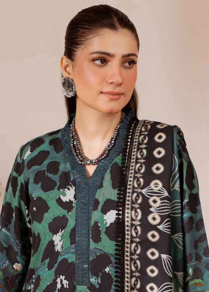 Signature Prints by Nureh Unstitched Printed Marina with wool shawl Suits 3 Piece NU25PW SP-183 - Winter Collection