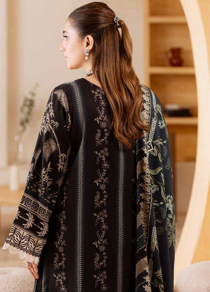 Signature Prints by Nureh Unstitched Printed Marina with wool shawl Suits 3 Piece NU25PW SP-186 - Winter Collection