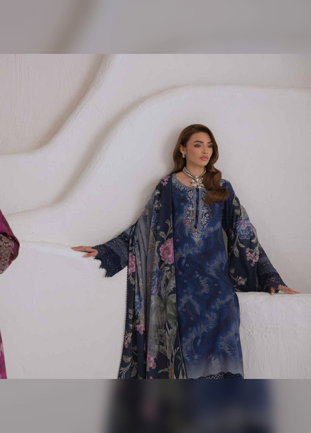 Signature Prints by Nureh Unstitched Printed Viscose 3 Piece Suit NU26UVP SP-217 - Winter Collection
