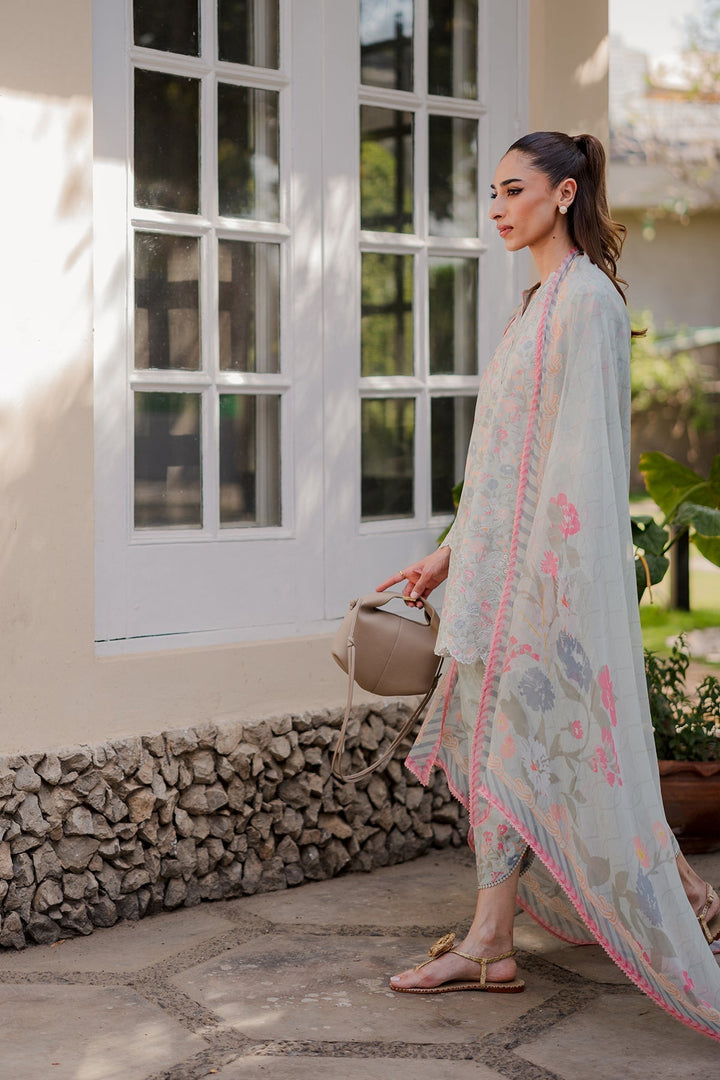 Nura by Sahar RTW Embroidered Cambric Co-Ord Sets Suit Strawberry Matcha Casual Collection