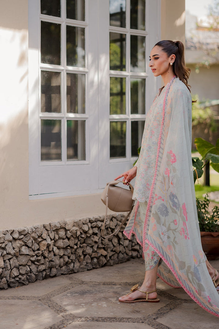 Nura by Sahar RTW Embroidered Cambric Co-Ord Sets Suit Strawberry Matcha Casual Collection