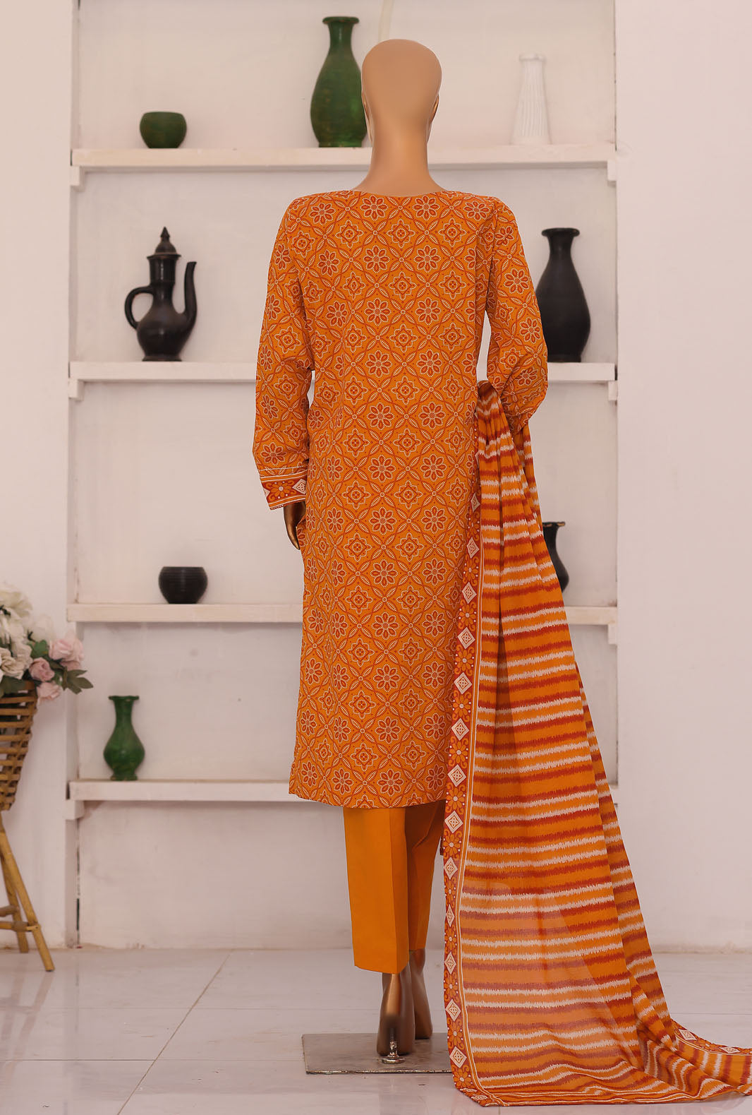 Summer Shades by HZ Textile Unstitched Printed Lawn 3 Piece Suit SPC-1306 - Casual Collection