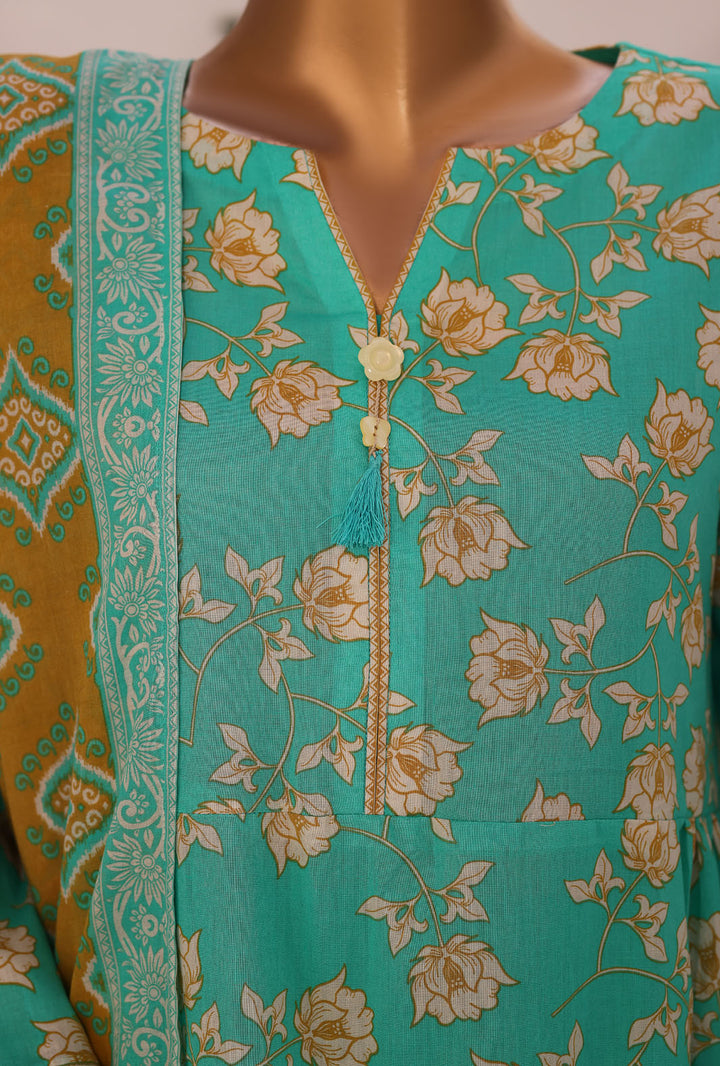 Summer Shades by HZ Textile Unstitched Printed Lawn 3 Piece Suit SPC-1308 - Casual Collection