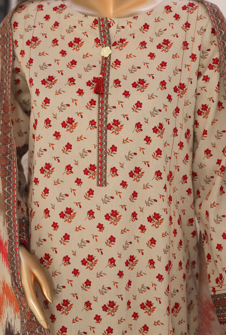 Summer Shades by HZ Textile Unstitched Printed Lawn 3 Piece Suit SPC-1311 - Casual Collection