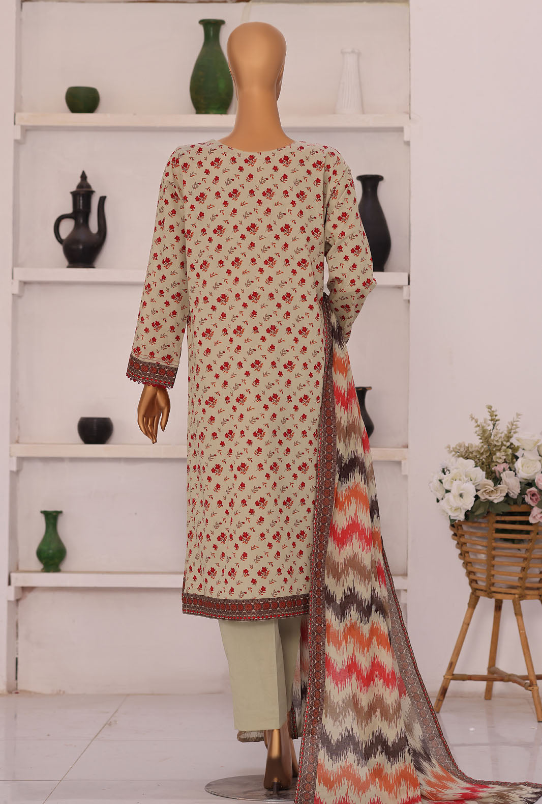 Summer Shades by HZ Textile Unstitched Printed Lawn 3 Piece Suit SPC-1311 - Casual Collection