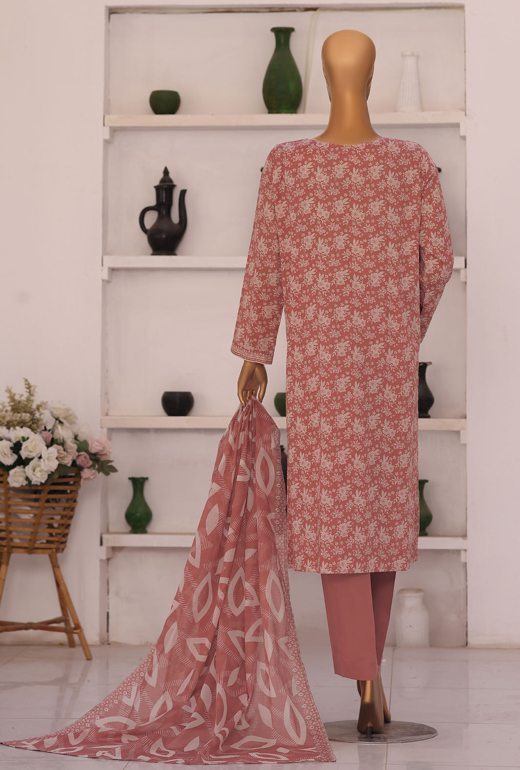 Summer Shades by HZ Textile Unstitched Printed Lawn 3 Piece Suit SPC-1313 - Casual Collection