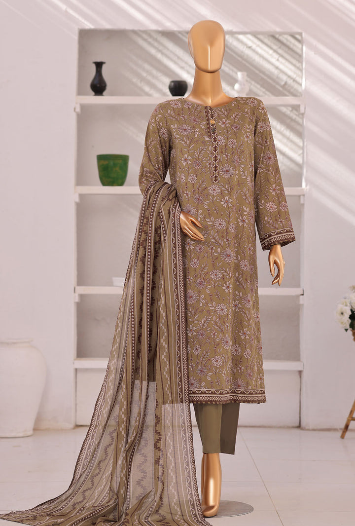 Summer Shades by HZ Textile Unstitched Printed Lawn 3 Piece Suit SPC-1314 - Casual Collection