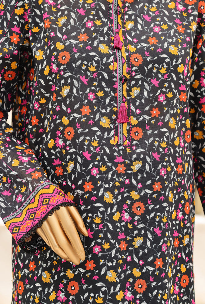 Summer Shades by HZ Textile Unstitched Printed Lawn 3 piece Suit SPC-1317 - Casual Collection