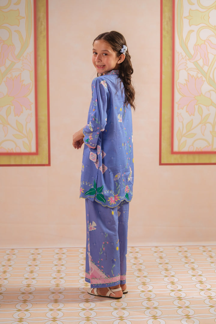 Sprinkles Girls RTW Printed Cotton 2 Piece Suit Butterflies Prism Casual Collection