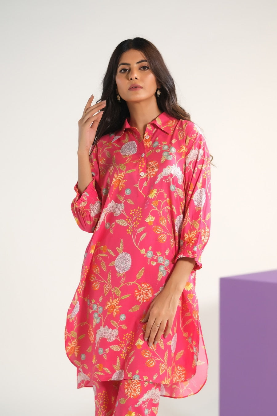 Sprinkles Women RTW Printed Lawn 2 Piece Suit Blush Blossom Charm - Casual Collection