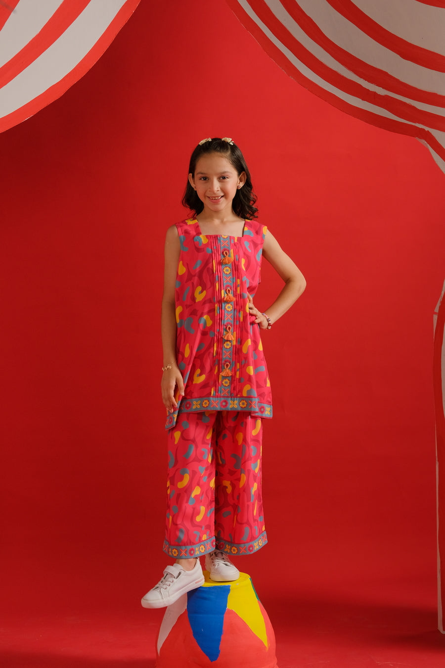 Sprinkles Girls RTW Printed Cotton 2 Piece Suit Burst - Casual Collection
