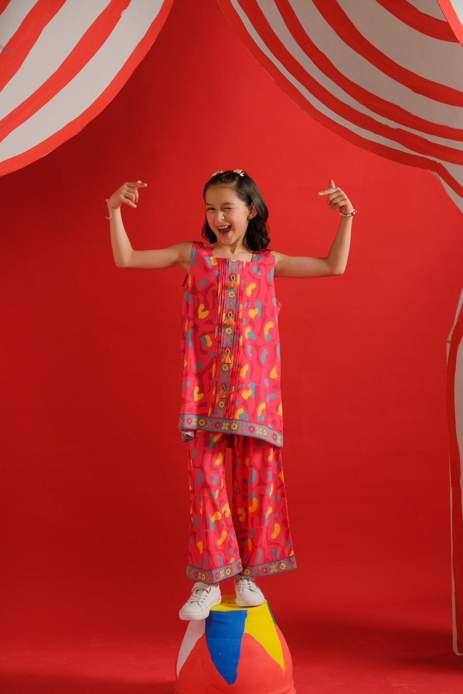 Sprinkles Girls RTW Printed Cotton 2 Piece Suit Burst - Casual Collection