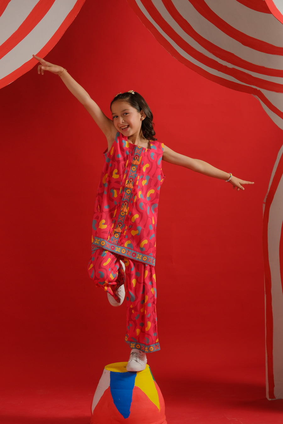 Sprinkles Girls RTW Printed Cotton 2 Piece Suit Burst - Casual Collection