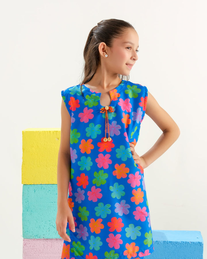 Sprinkles Girls RTW Printed Poly 2 Piece Suit Carnival - Casual Collection