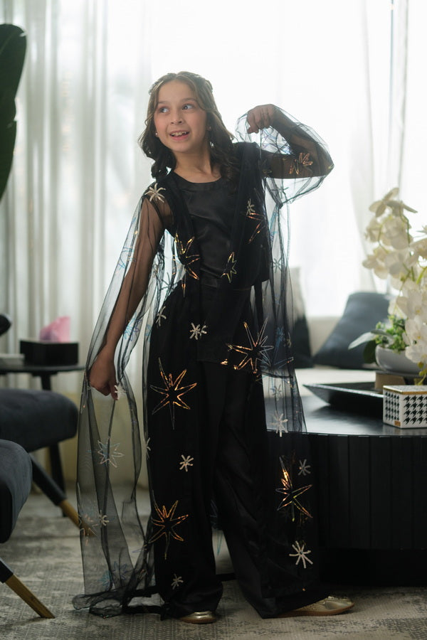Sprinkles Girls Pret Net Sequence Starveil Noir 3 Piece Suit SPDR908 - Festive Collection