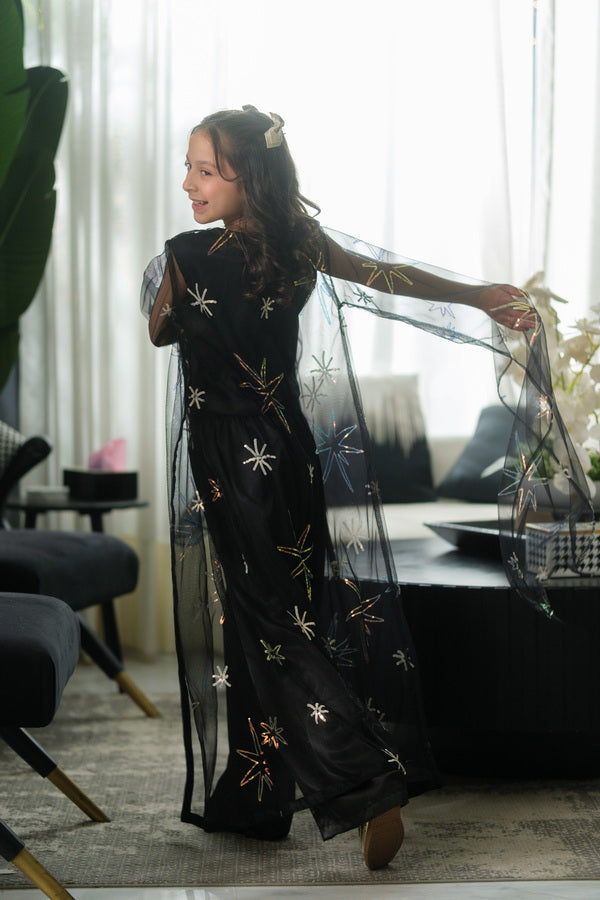 Sprinkles Girls Pret Net Sequence Starveil Noir 3 Piece Suit SPDR908 - Festive Collection