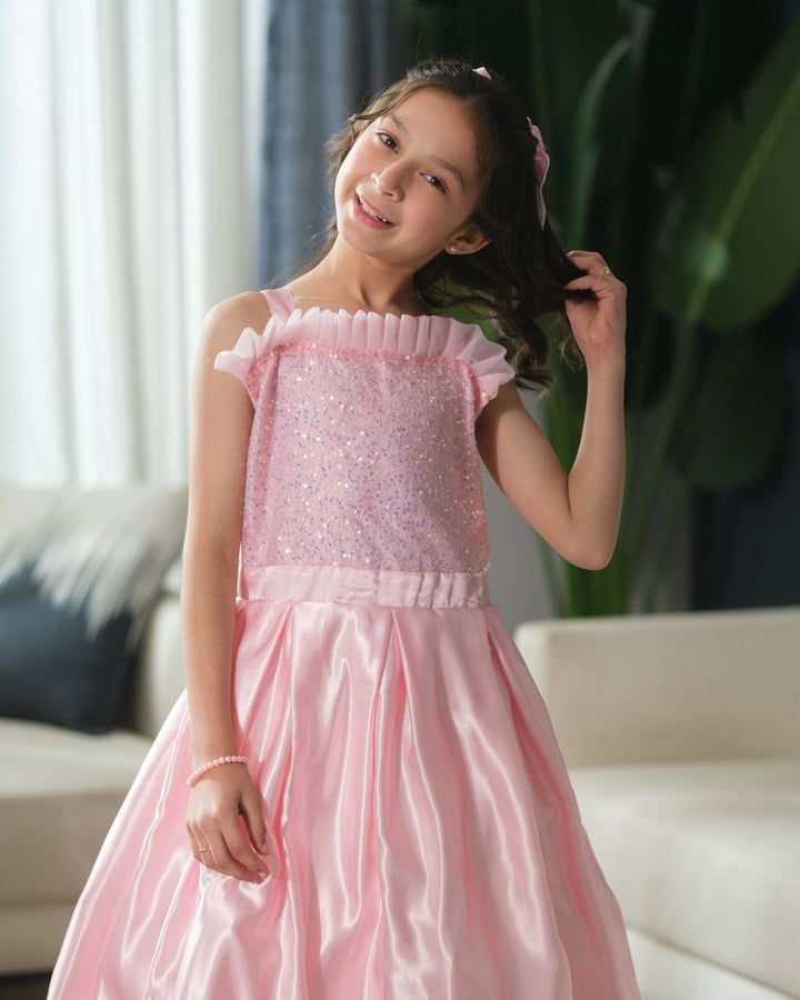 Sprinkles Girls Pret Net Sequence Sofia Midi 1 Piece SPDR912 - Festive Collection