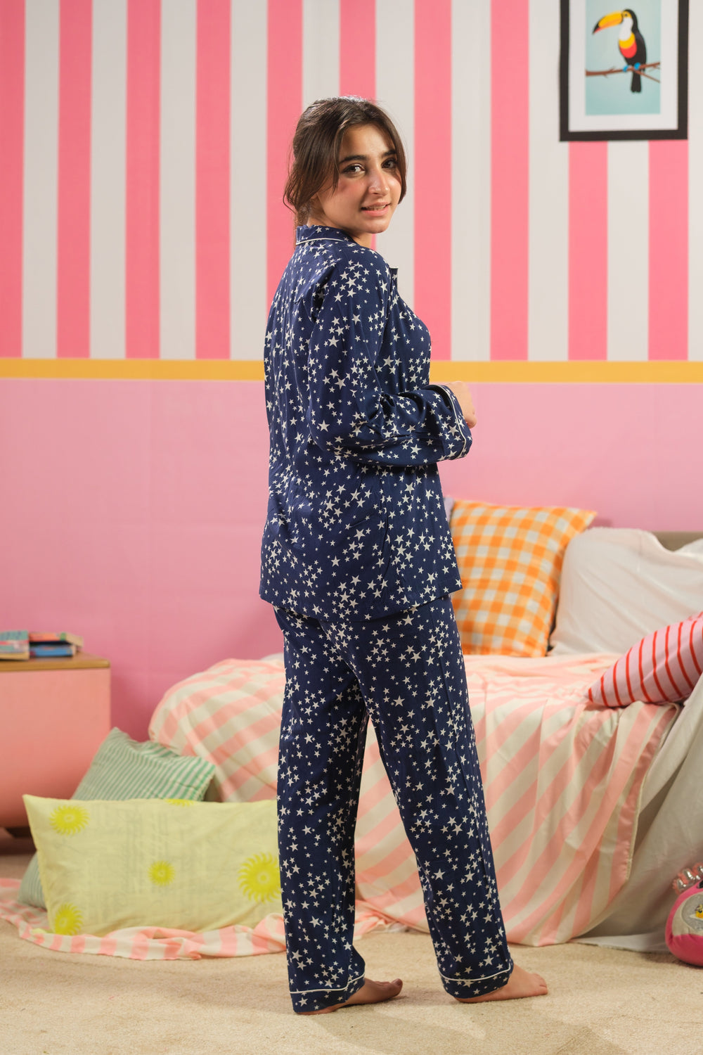 Sprinkles Girls RTW Printed Boski Linen 2 Piece Suit Star Serenity Summer Collection