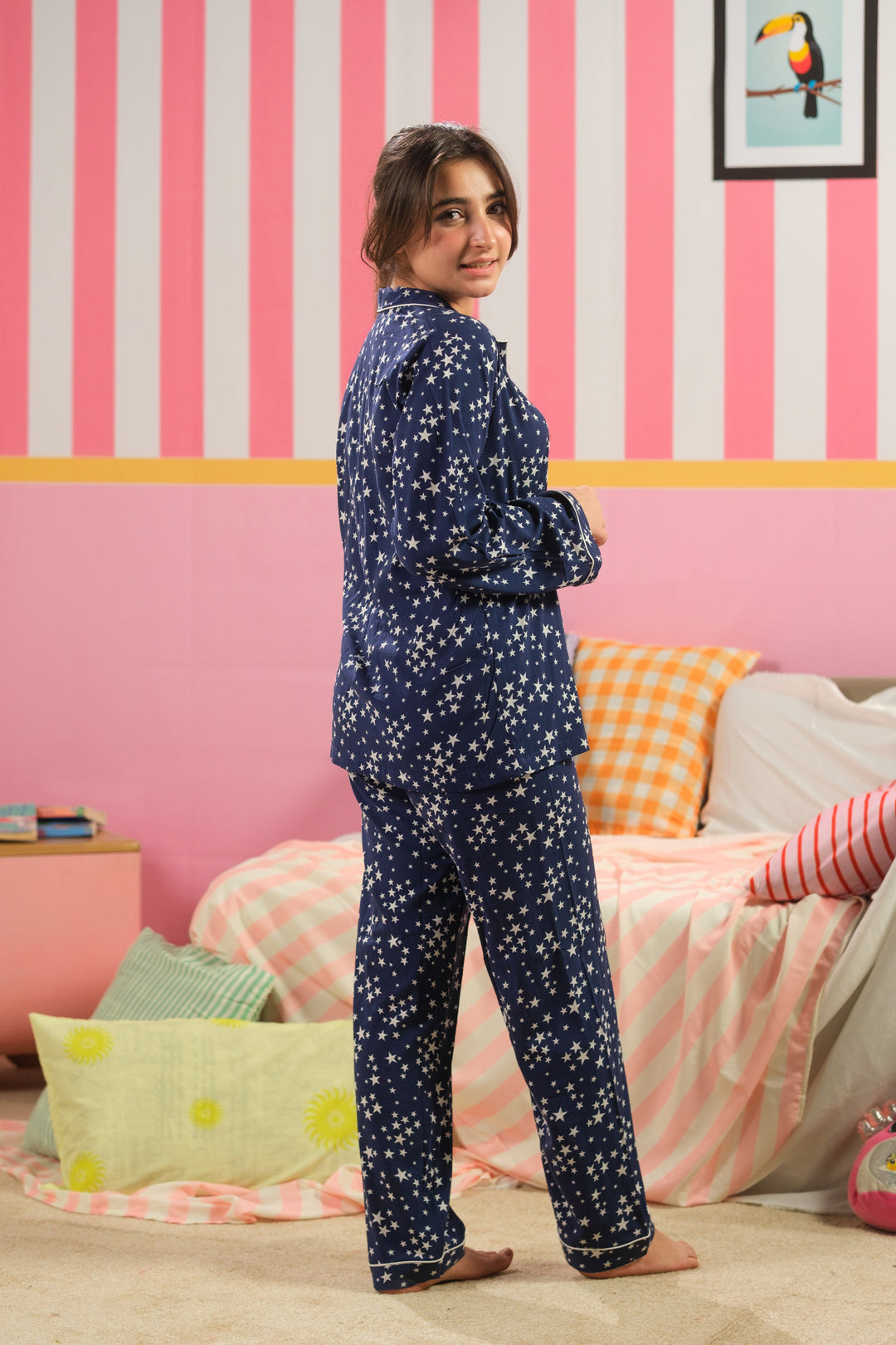 Sprinkles Girls RTW Printed Boski Linen 2 Piece Suit Star Serenity Summer Collection
