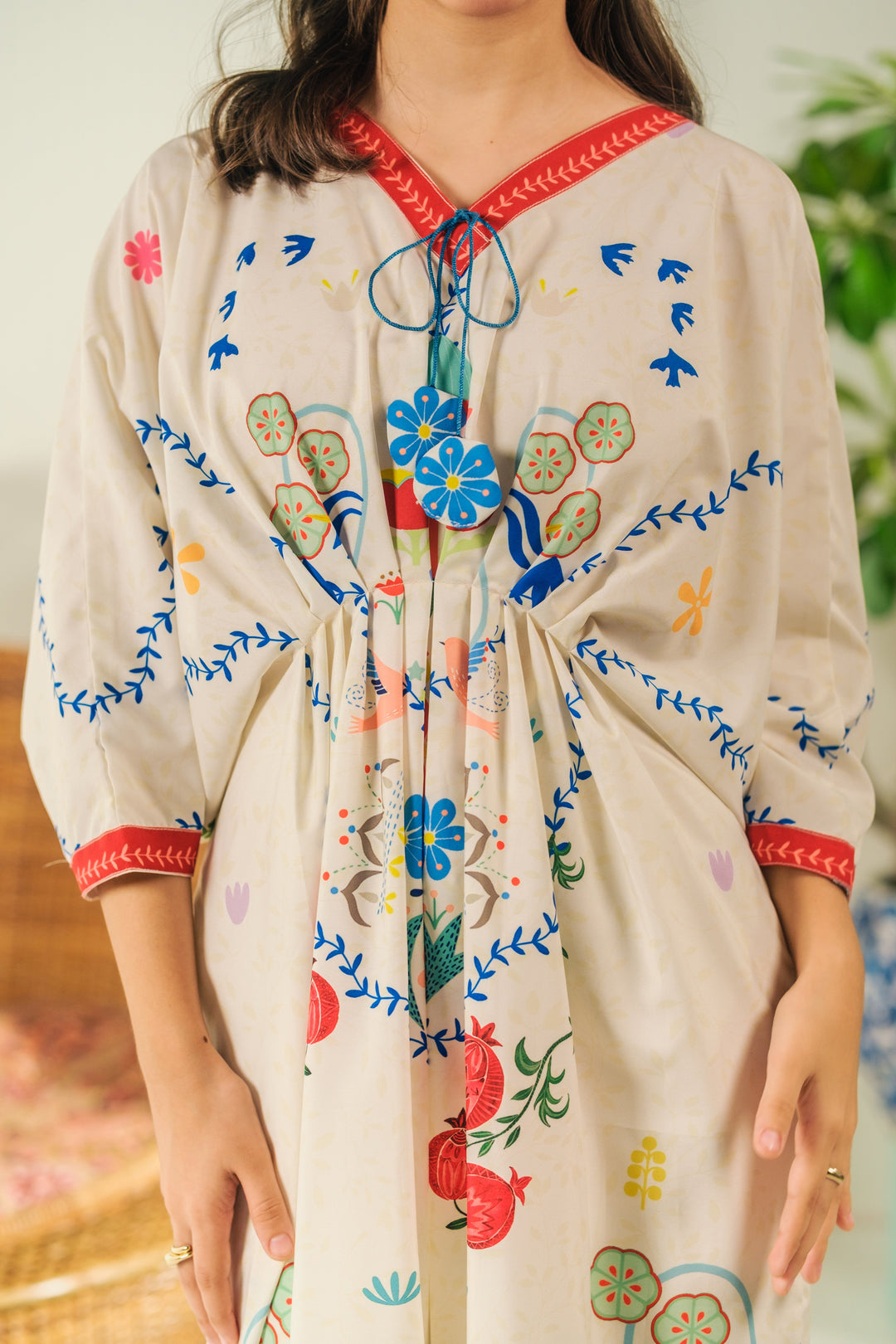Sprinkles Girls RTW Printed Crepe 1 Piece Suit Heritage Bloom Festive Collection