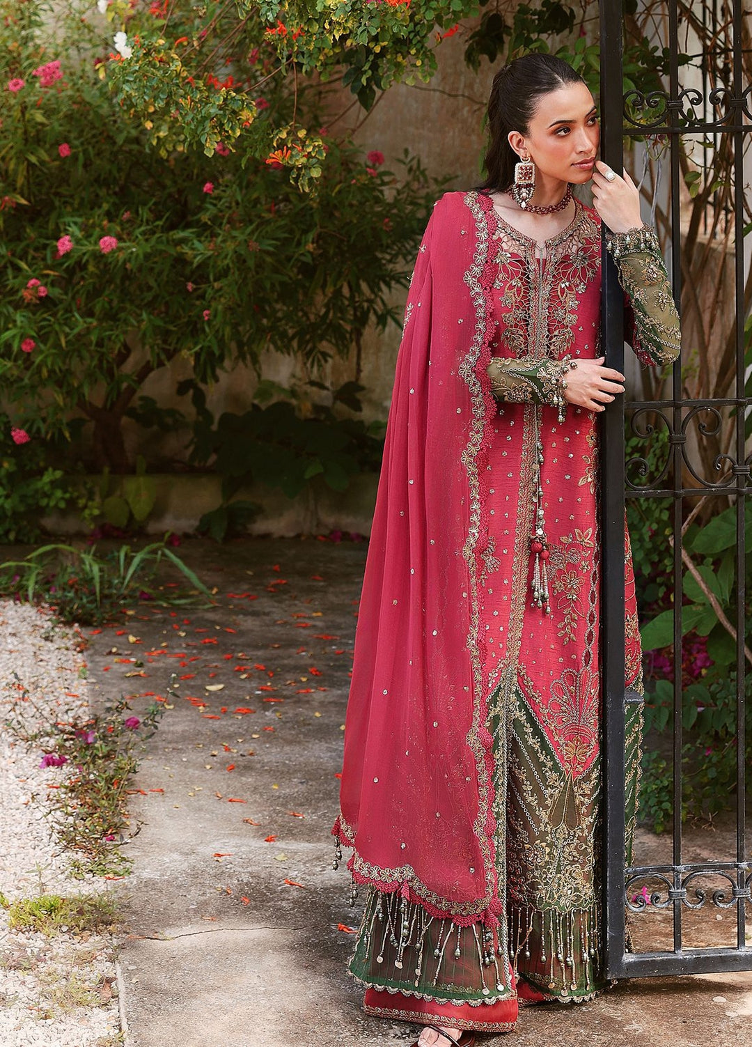 Lumiere by Saira Rizwan Unstitched Embroidered Korean Silk 3 Piece Suit SR26ULF Estella SRL26-07 - Festive Collection