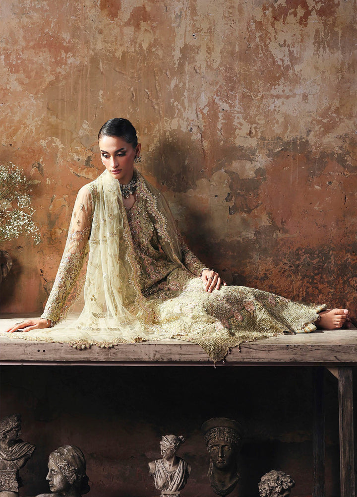 Sage by Rajbari Unstitched Luxury Formals Embroidered Net Suits 4 Piece RB25SF ART-02 Celestia - Formal Collection