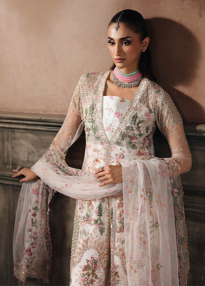 Sage by Rajbari Unstitched Luxury Formals Embroidered Net Suits 4 Piece RB25SF ART-05 Radiance - Formal Collection