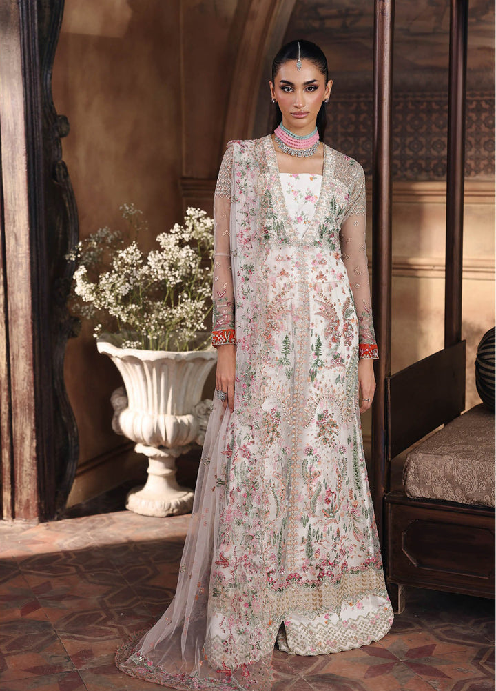 Sage by Rajbari Unstitched Luxury Formals Embroidered Net Suits 4 Piece RB25SF ART-05 Radiance - Formal Collection