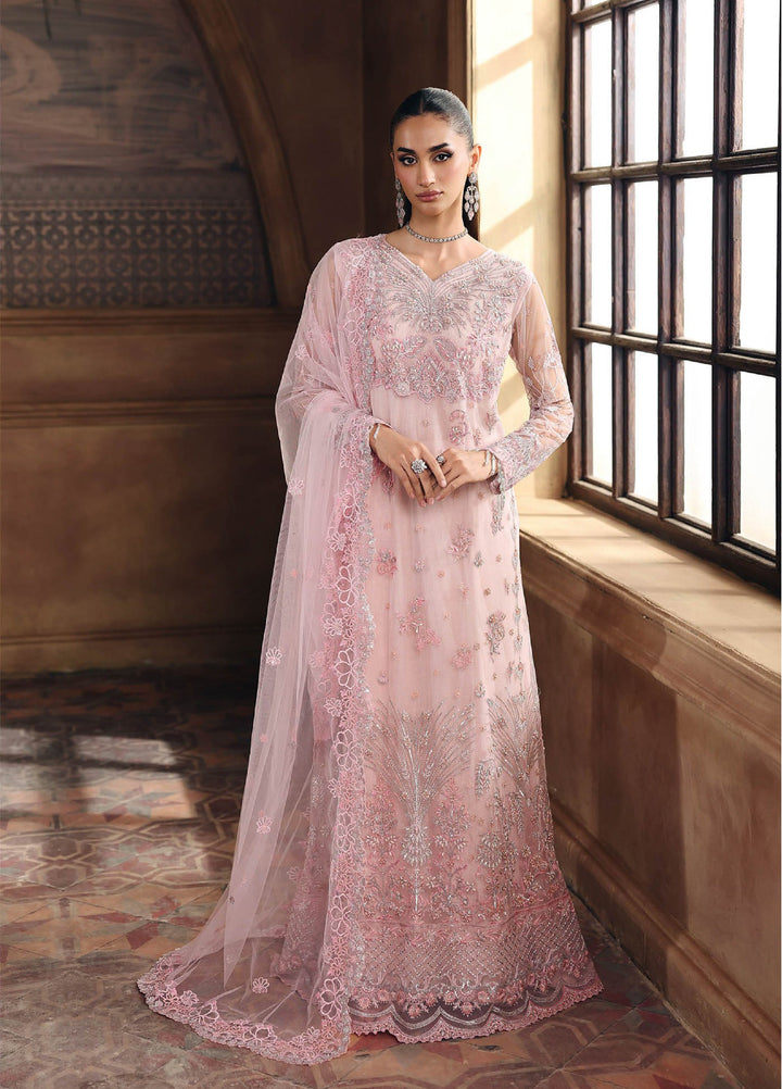 Sage by Rajbari Unstitched Luxury Formals Embroidered Net Suits 4 Piece RB25SF ART-07 Elara - Formal Collection