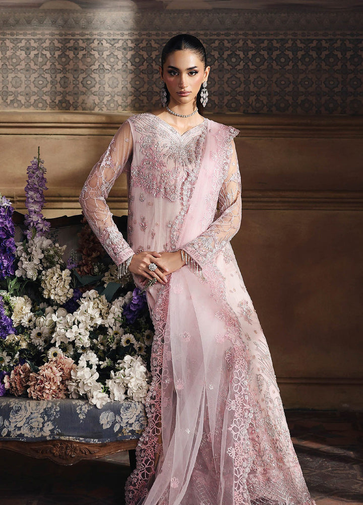 Sage by Rajbari Unstitched Luxury Formals Embroidered Net Suits 4 Piece RB25SF ART-07 Elara - Formal Collection