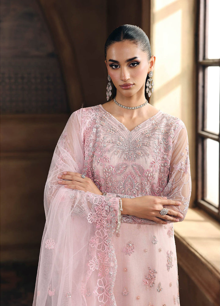 Sage by Rajbari Unstitched Luxury Formals Embroidered Net Suits 4 Piece RB25SF ART-07 Elara - Formal Collection
