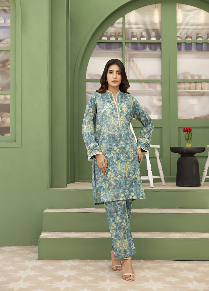 Lakhany Pret Printed Lawn 2 Piece Suit LG-IZ-0393