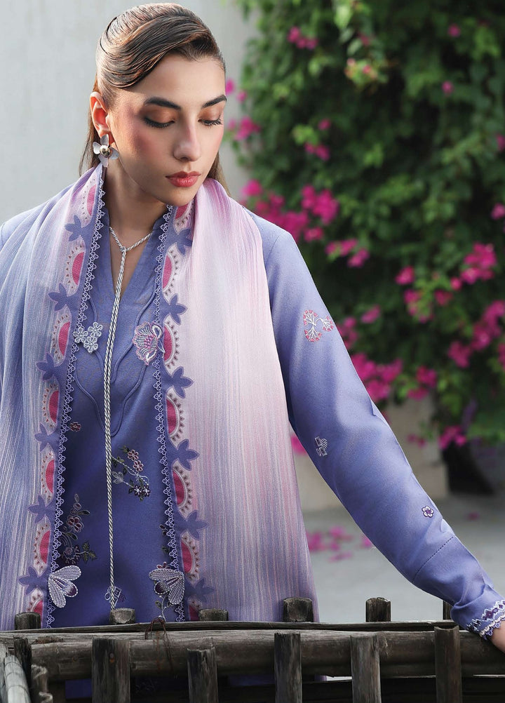 The Heirloom by Seran Unstitched Embroidered Karandi 3 Piece Suit SN26UTH Alera D-11 - Casual Collection