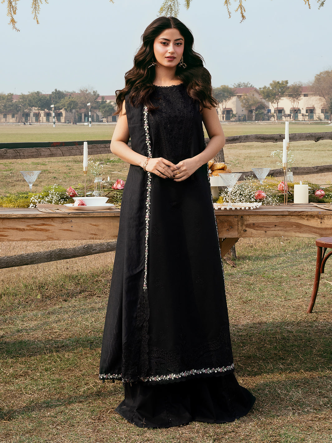 Mahveen by Izel Unstitched Embroidered Lawn 3 Piece Suit Sheharbano - Eid Collection