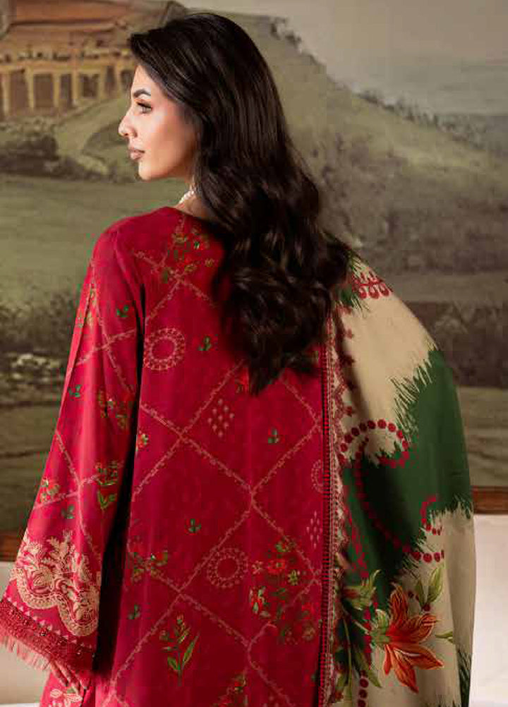 Signature Prints by Nureh Unstitched Linen Printed Suits 3 Piece NU25SW SP-175 - Winter Collection