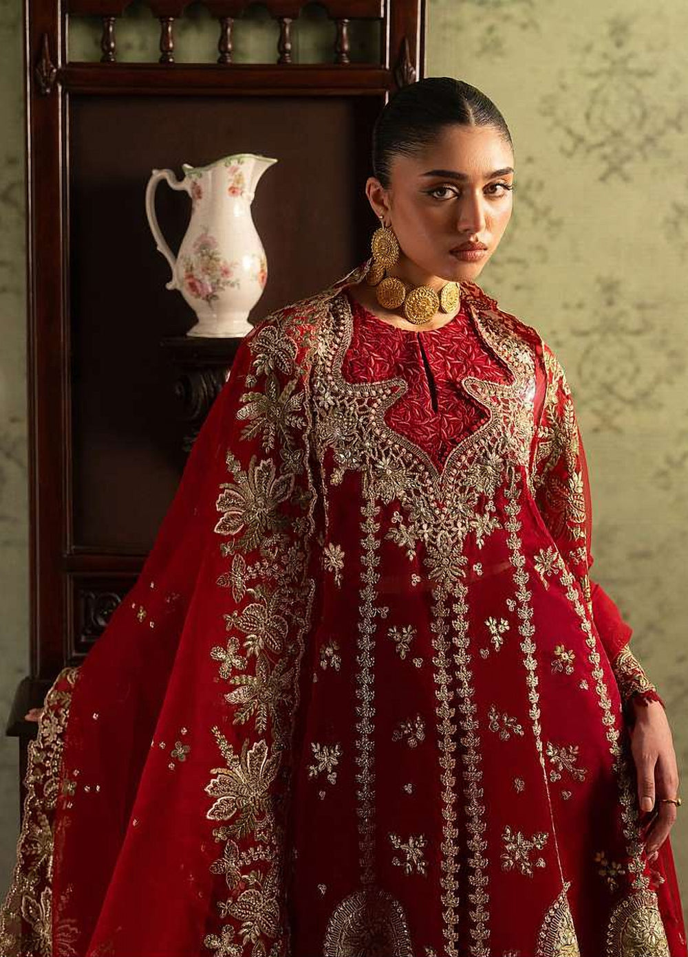 Royal Lumiere by Sadaf Fawad Unstitched Embroidered Organza 3 Piece Suit GHERMEZ - Festive Collection