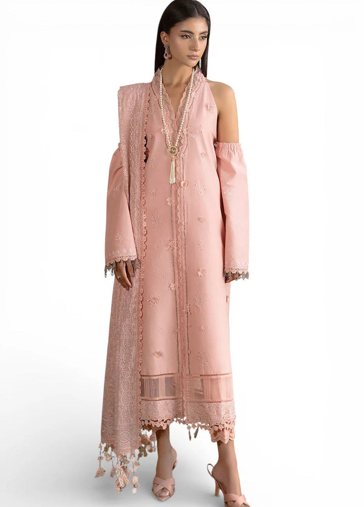 Slow Bloom by Gul Ahmed Unstitched Embroidered Lawn 3 Piece Suit GA26USB PM-62001 - Summer Collection