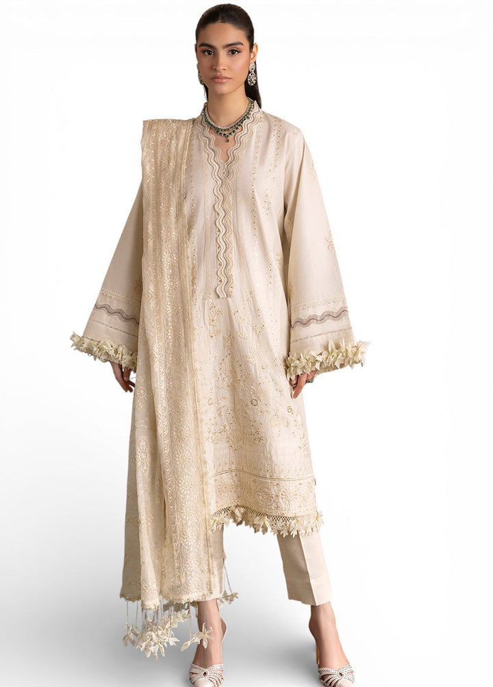 Slow Bloom by Gul Ahmed Unstitched Embroidered Lawn 3 Piece Suit GA26USB PM-62002 - Summer Collection